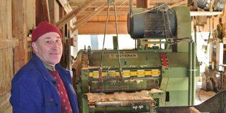 Seniorchef vom Sägewerk Zöhrer